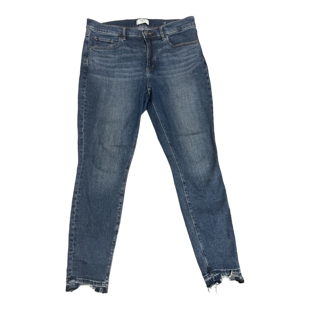 Loft Jeans Women’s Size 8P Blue Lean Boyfriend 5-Pocket M962